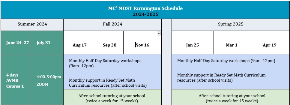 Farmington PD Calendar