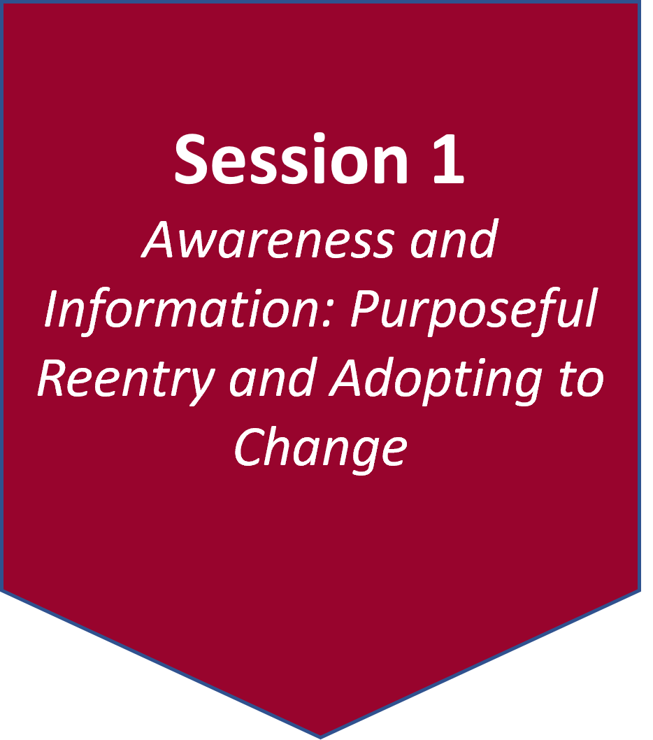 Awareness and Information: Purposeful Reentry and Adapting to Change